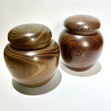 茶がめ 茶壺 槐 鉄刀木