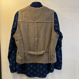 ベスト 藍染 草木染