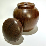 茶がめ 茶壺 槐 鉄刀木