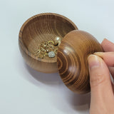 りんご形 桑小物入れ