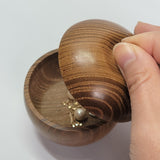 りんご形 桑小物入れ