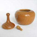 七味唐辛子入れ むかし形 桑