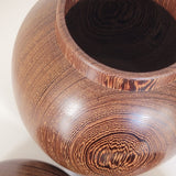 茶がめ 茶壺 槐 鉄刀木