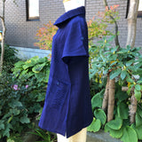 タートルネックベスト ボタン襟