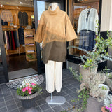 タートルネックプルオーバー 草木染め