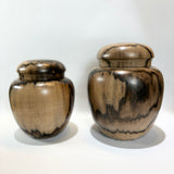 茶がめ 茶壺 黒柿