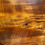 天然杢 栃 皿 大 小