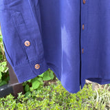 藍染めシャツ ユニセックス