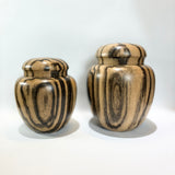 茶がめ 茶壺 黒柿