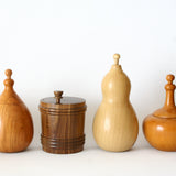 七味唐辛子入れ むかし形 桑