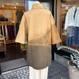 タートルネックプルオーバー 草木染め