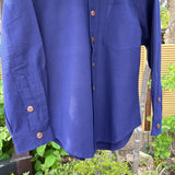 藍染めシャツ ユニセックス