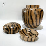 茶がめ 茶壺 黒柿