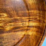 天然杢 栃 皿 大 小