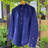 藍染めシャツ ユニセックス