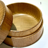 蓋付 物入 桑 直径10㎝~ 【特別価格】