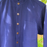 藍染めシャツ ユニセックス