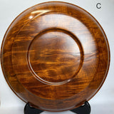 天然杢 栃 皿 大 小