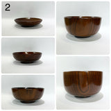 蓋付五段重 椀 拭き漆 漆器 皿椀セット