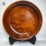 天然杢 栃 皿 大 小