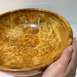 栃の根瘤 大鉢|直径29㎝ 高さ11㎝|昭和30年代秋田県産|木地師ろくろ挽き 一点物