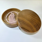 蓋付 物入 桑 直径10㎝~ 【特別価格】