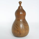 七味唐辛子入れ ひょうたん形 槐