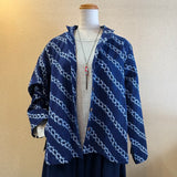 <新作>スタンドカラーブラウス