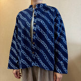 <新作>スタンドカラーブラウス