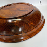 天然杢 栃 皿 大 小