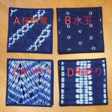 藍染コースター