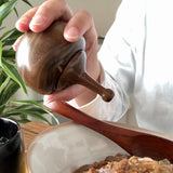 七味唐辛子入れ なす形 桑