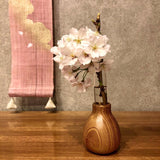 天然木の一輪挿し 花入れ 桑 各種