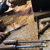 七味唐辛子入れ ひょうたん形 槐