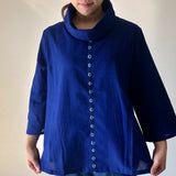 ガーゼ タートルネックプルオーバー