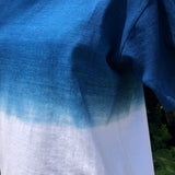 藍染めTシャツ 【グラデーション】