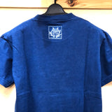 藍染めTシャツ 【ふくろう】