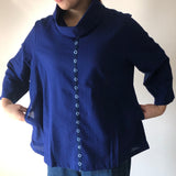 ガーゼ タートルネックプルオーバー