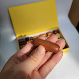 ネックレスパーツ ハンドメイドパーツ 桜、縞黒檀、紫檀