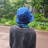 リバーシブル帽子 ゴム入り