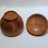 菓子器 蓋付物入れ 地球儀