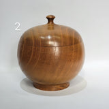 菓子器 蓋付物入れ 地球儀