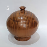 菓子器 蓋付物入れ 地球儀