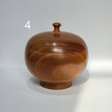 菓子器 蓋付物入れ 地球儀