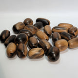 ネックレスパーツ ハンドメイドパーツ 黒柿 楕円形