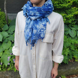 藍染ストール