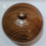 菓子器 蓋付物入れ 地球儀