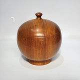桑の木のふたもの -地球儀みたいな菓子器-