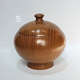 菓子器 蓋付物入れ 地球儀