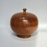 菓子器 蓋付物入れ 地球儀